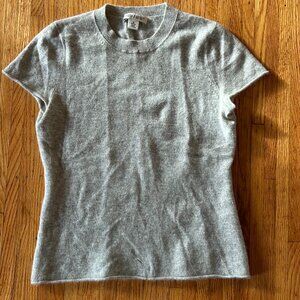 Vintage Banana Republic Italian Cashmere short sleeved sweater